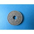 1922 FRENCH 25 CENTIMES FREE POST. B