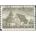 FINLAND, Lammi Church, grey 1957, 50mk, #3