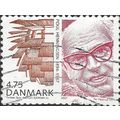 DENMARK, Poul Henningsen, brown & mauve 2007, 4.75Kr