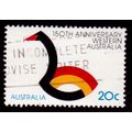 Australia 1979 Bird WA Swan 20c Used Stamp West...