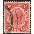 Jamaica 1912 1d Scarlet SG58a FU