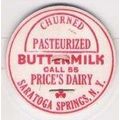 New York Saratoga Springs Milk Bottle Cap Name/...