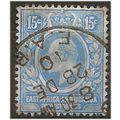 East Africa & Uganda Prot 1907 SG39 15c Bright ...