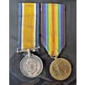 WORLD WAR ONE 1914- 1919 BRITISH WAR MEDAL & VI...