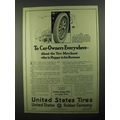 1921 United States Tires U.S. Royal Cord Tires Ad