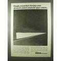 1966 Douglas Aviation Ad - Control for Space Vehicles