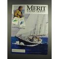 1984 Merit Ultra Lights Cigarettes Ad