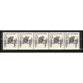 2124 4.9c Buckboard Very Fine MNH Dry Gum PNC 4...