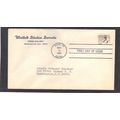 FDC Senate 1889 18c Antelope BPS (No Cachet-Typ...