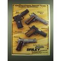 1997 Briley Pistols Advertisement - BLS Linkless, Versatility Plus, Versatility