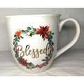 Holiday Blessed Poinsettia Berries Christmas 20...