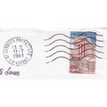 Limoges Prefecture postmark France 1981 on Nime...