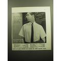 1958 Gant of New Haven Shirts Ad - The Oxford-Aire