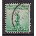 United States Postmark Chicago Liberty For Defe...