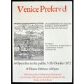 VENICE PREFERV’D 1972 Italian Books Manuscripts...