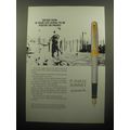 1994 Parker Sonnet Pen Ad - Decide Is your life going to be poetry or prose?