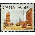 Stamp Canada SG883 1978 50c Street Scene Prairi...