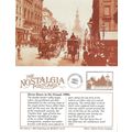 Postcard Garden Seat Horse Buses Strand London ...