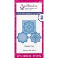 Spellbinders. Medallion Four Die Set. Die Cutti...