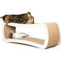 Petfusion Jumbo Cat Scratcher Lounge, White. 39...