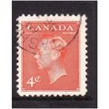CANADA 1949 4c VERMILION SG 417b FINE USED #4