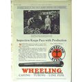 wheeling steel company 1928 gas oil pipeline tu...