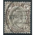 Transvaal 1902 SG249 4d Black & Brown Fine Used...