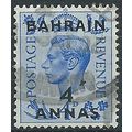Bahrain 1950 SG76 4a on 4d Ultramarine Good/Fin...