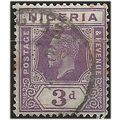 Nigeria 1931 SG23 3d Bright Violet Fine Used . ..