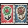 Monaco 1964 SG 806-7 UMM - Europa/CEPT (G-019)