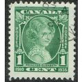 Canada 1935 Silver Jubilee 1c Green SG335 FU