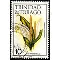 Trinidad & Tobago 1988 Flowers 10c Used Stamp M...