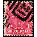 Australia NSW 1897 Coat of Arms 1d Used Stamp ..
