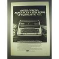 1979 Smith-Corona Coronamatic 2500 Typewriter Ad