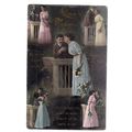 LOVE'S TOKEN, LOVERS used antique postcard not ...