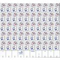 Family Unity Sheet of Fifty 20 Cent Postage Sta...