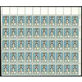 Nursing Sheet of Fifty 4 Cent Postage Stamps Sc...