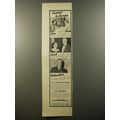 1954 United States Lines Ad - Mr. and Mrs. Christian Holmes; Sir Colin