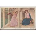 Fra Angelico - The Annunciation, c.1910s - Medi...