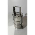 Tiffin tin portable lunchbox 3 pots triple dinn...