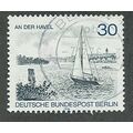 BERLIN -1976 30pf 'BERLIN VIEWS- YACHT ON THE H...