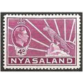 Nyasaland 1938 SG135 4d Bright Magenta Mounted ...