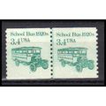 2123 3.4c School Bus Very Fine MNH Dry Gum CNP ...