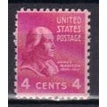 808 4c James Madison Barely Clears MNH B0122