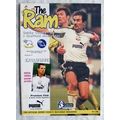 1997 programme Derby County v. Sheffield Wednes...