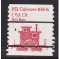 United States 1981 RR Caboose 1890's 11c Precan...