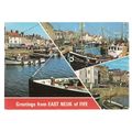 EAST NEUK OF FIFE, unused postcard by Dennis An...