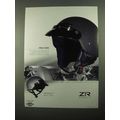 2004 Z1R Drifter Motorcycle Helmet Ad - Free Ride