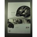 2004 Z1R Nomad Ghost Flame Motorcycle Helmet Ad
