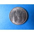 1965 QUEEN ELIZABETH II ONE PENNY FREE POST. (e...